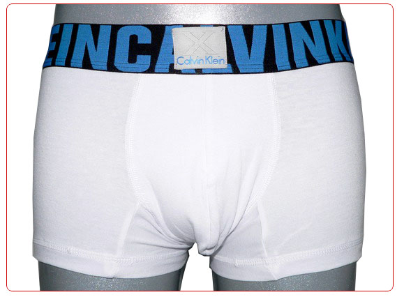 Boxer Calvin Klein Hombre X Azul Blanco - Haga un click en la imagen para cerrar